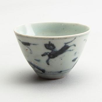 A group of blue and white South East Asian miniatures, 17/19th Century.