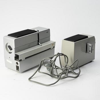 Dieter Rams, Robert Oberheim m. fl. projektorer samt blixtar, 8 delar, Braun.