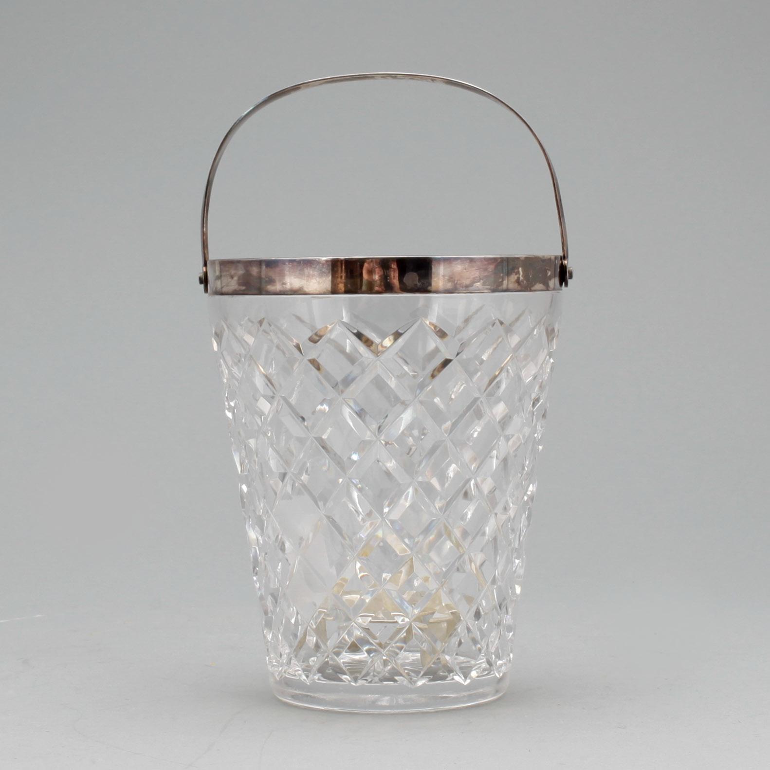 ISHINK, sterlingsilver samt glas, Malmö, 1900-talets första hälft.