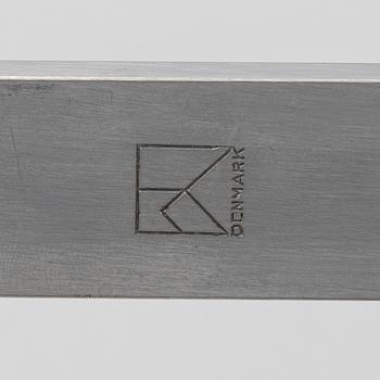 Poul Kjaerholm, a 'PK-61' coffee table, E Kold Christensen, Denmark.