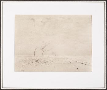 GUNNAR NORRMAN, a drawing, signed and dated 1951. - Bukowskis