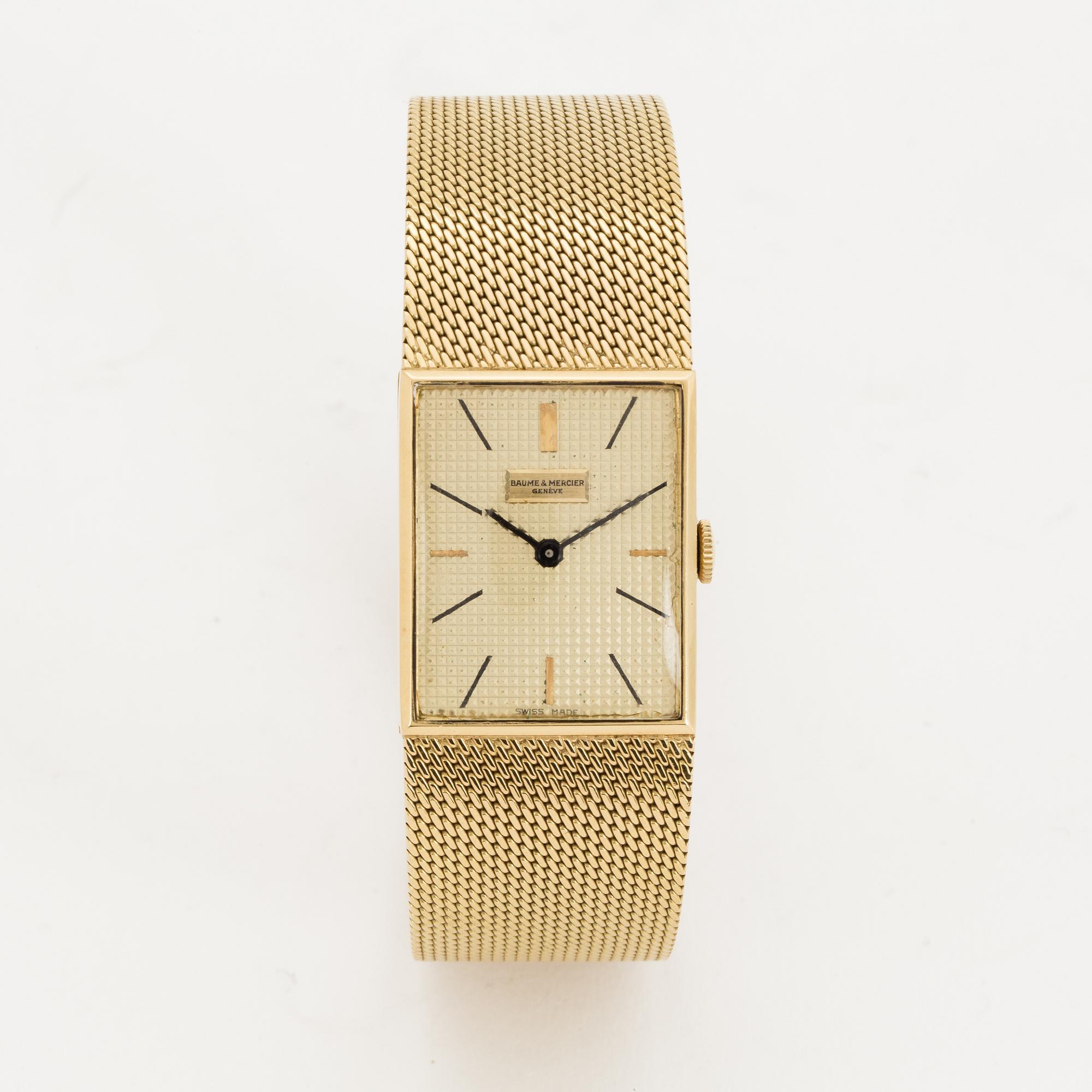 Baume & Mercier, wristwatch, 21 x 26 mm.