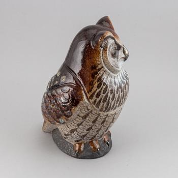 Thomas Hellström, a ceramic sculpture of an owl, for Nittsjö.