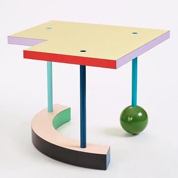 Peter Shire, a "Hollywood" occasional table, Memphis, Italy, post 1983.