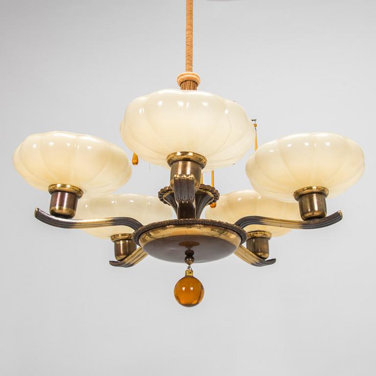 Paavo Tynell, a 1930's chandelier for Taito.