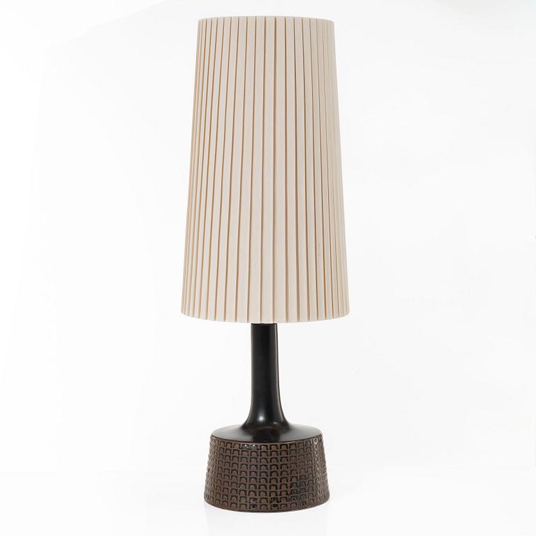 Stig Lindberg, Table lamp, Gustavsberg studio, 1977.