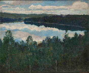 353. Gottfrid Kallstenius, Kustlandskap.