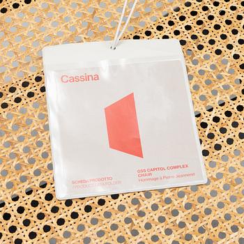 Pierre Jeanneret, four '005 Capitol Complex' chairs, Cassina.