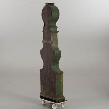 A LONGCASE CLOCK 19TH CENTURY.