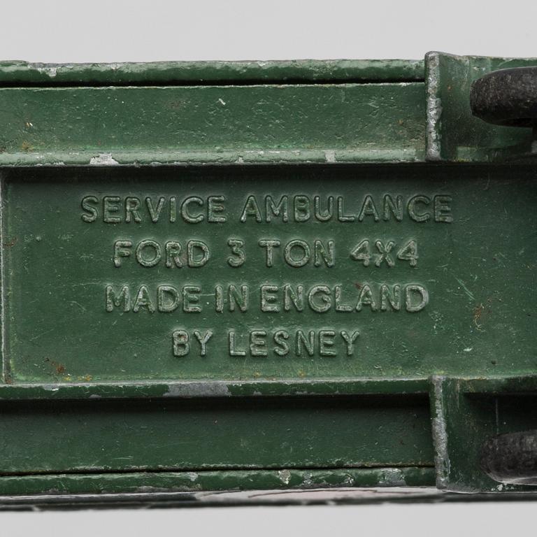 LESNEY MATCHBOX SERIES 6 st, bland annat M3 Personal Carrier RW 49A-5.