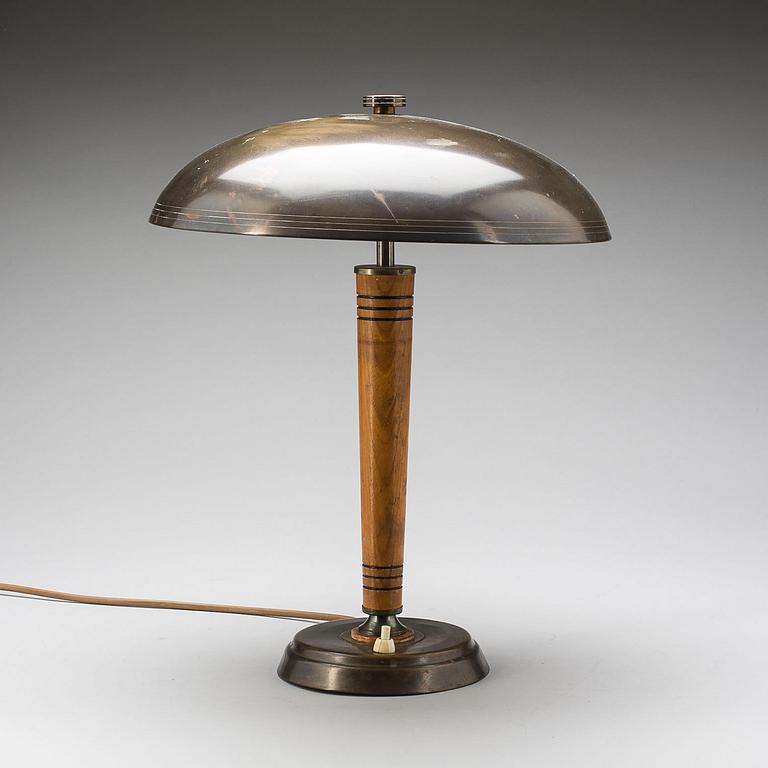 SKRIVBORDSLAMPA, 1940-tal.