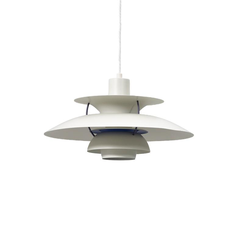 Poul Henningsen, taklampa, "PH 5", Louis Poulsen, Danmark.