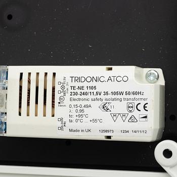 Taklampor, 3 st, Flos, "compass box", 2000-tal.