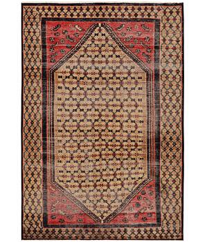 A rug, Persian, vintage design, ca. 205 x 124 cm.