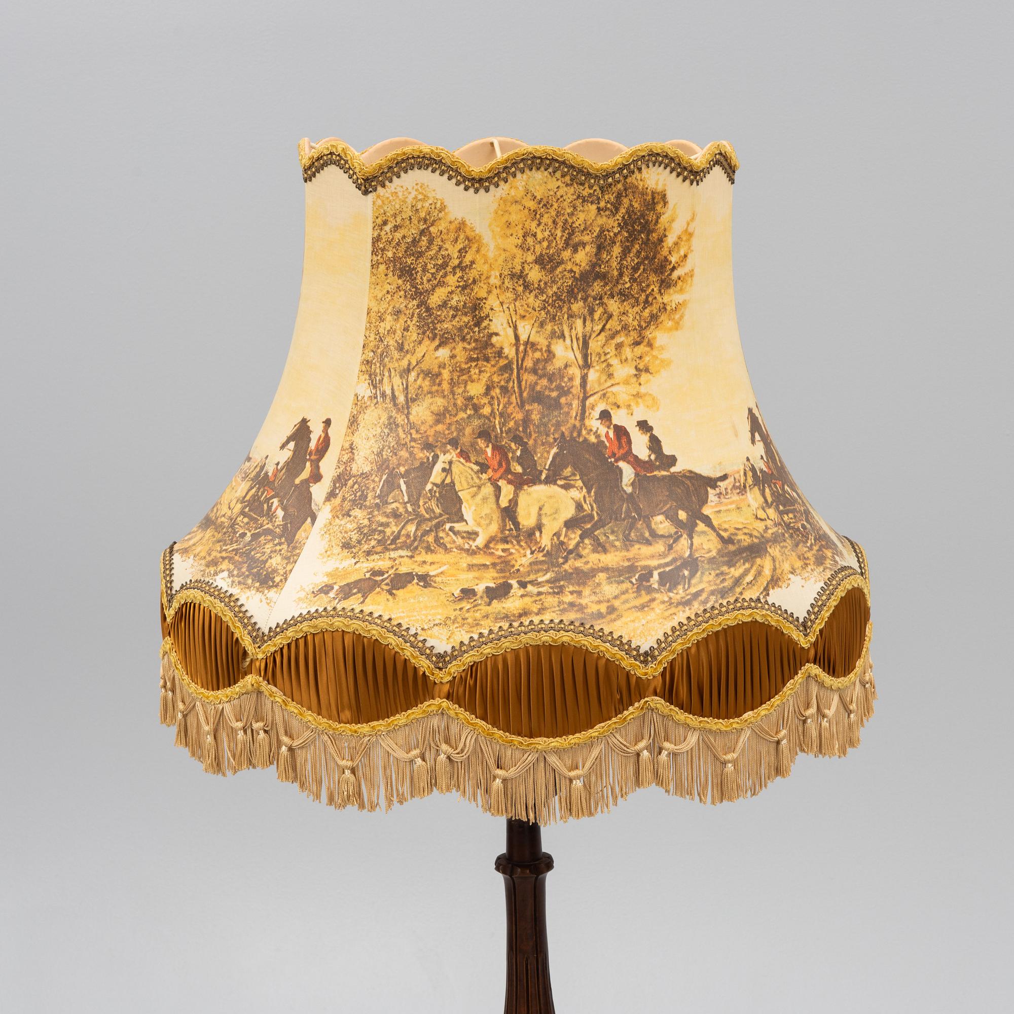 Floor lamp, first half of the 20th century.