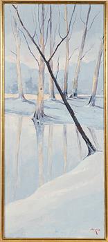 Axel Lind, Winter Landscape.