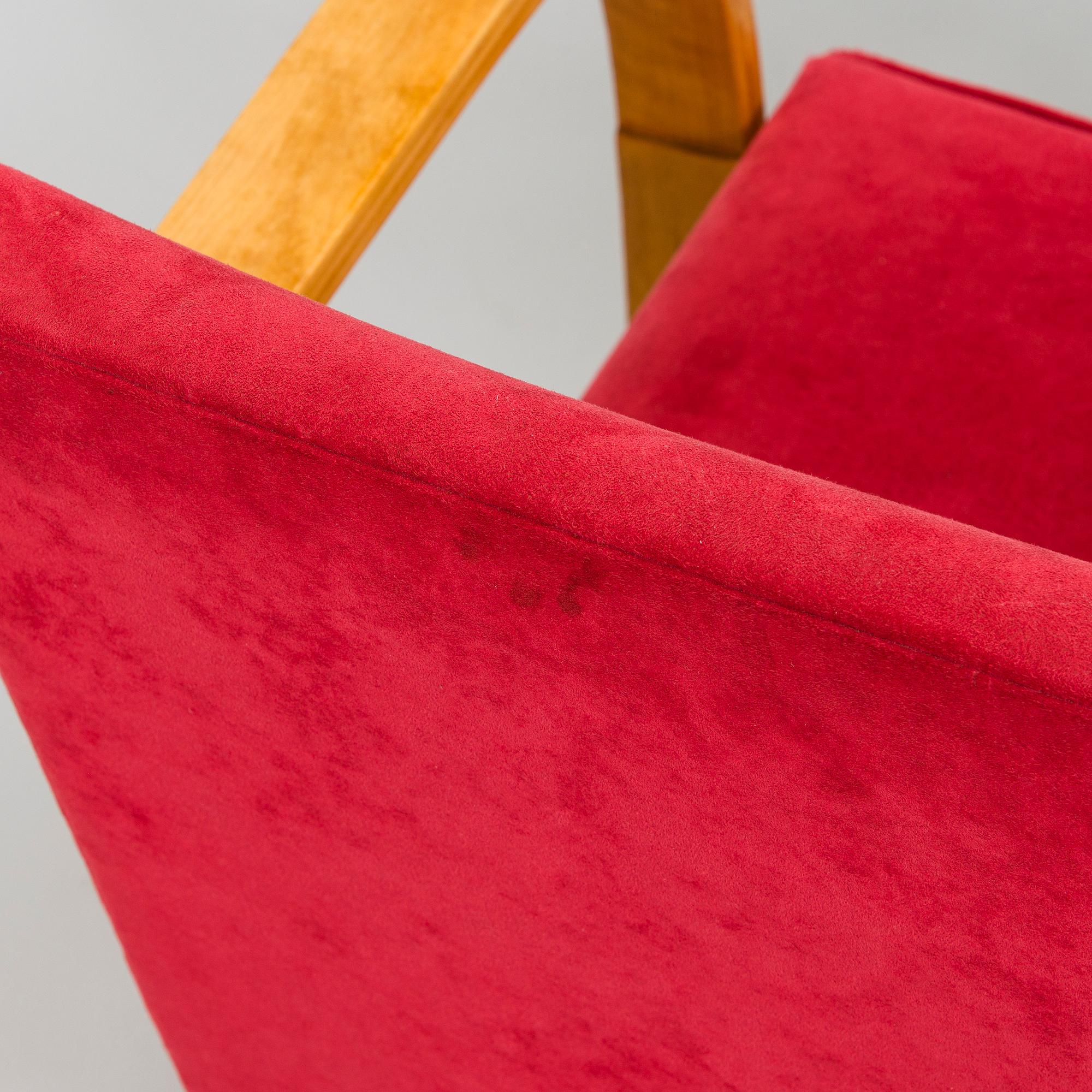 Alvar Aalto, nojatuolipari, malli 34 O.Y. Huonekalu- ja Rakennustyötehdas A.B. 1900-luvun puoliväli.