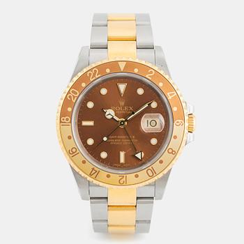 95. Rolex, GMT-Master II, "Root Beer", ca 2001.