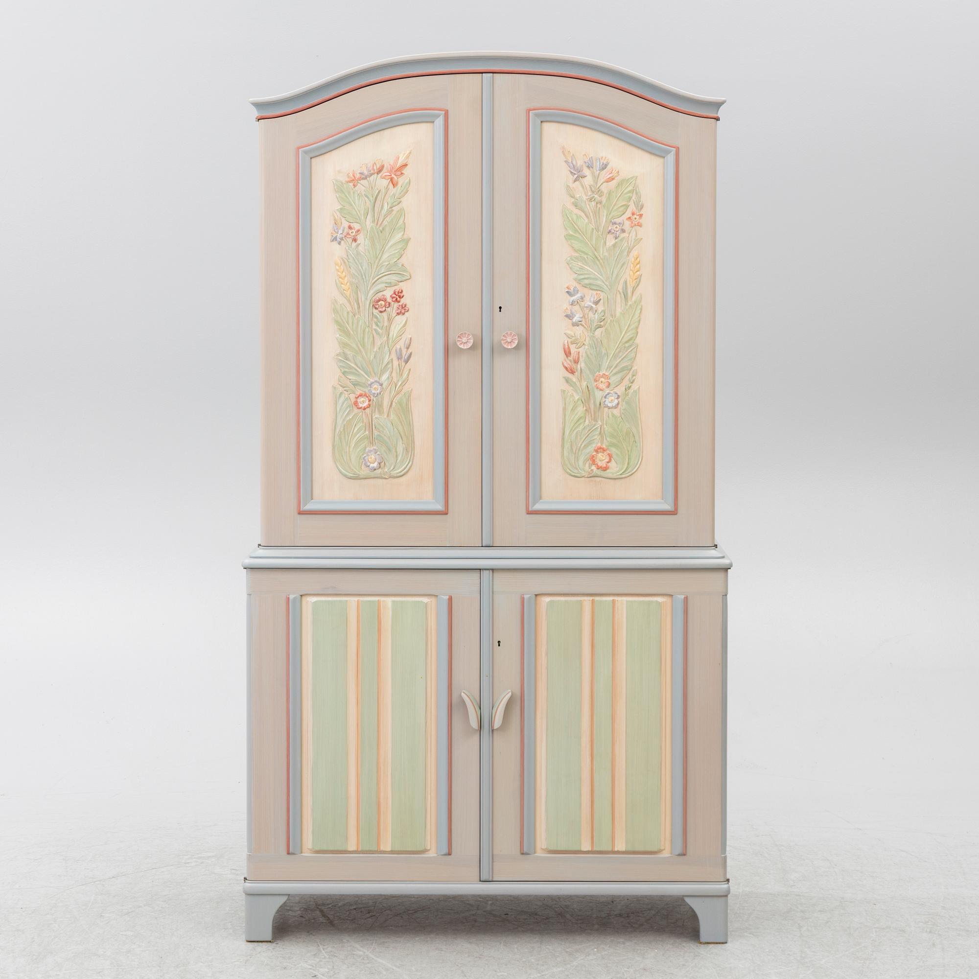 Carl Malmsten, A 'Stigberget' cabinet, Sweden, 1980's.