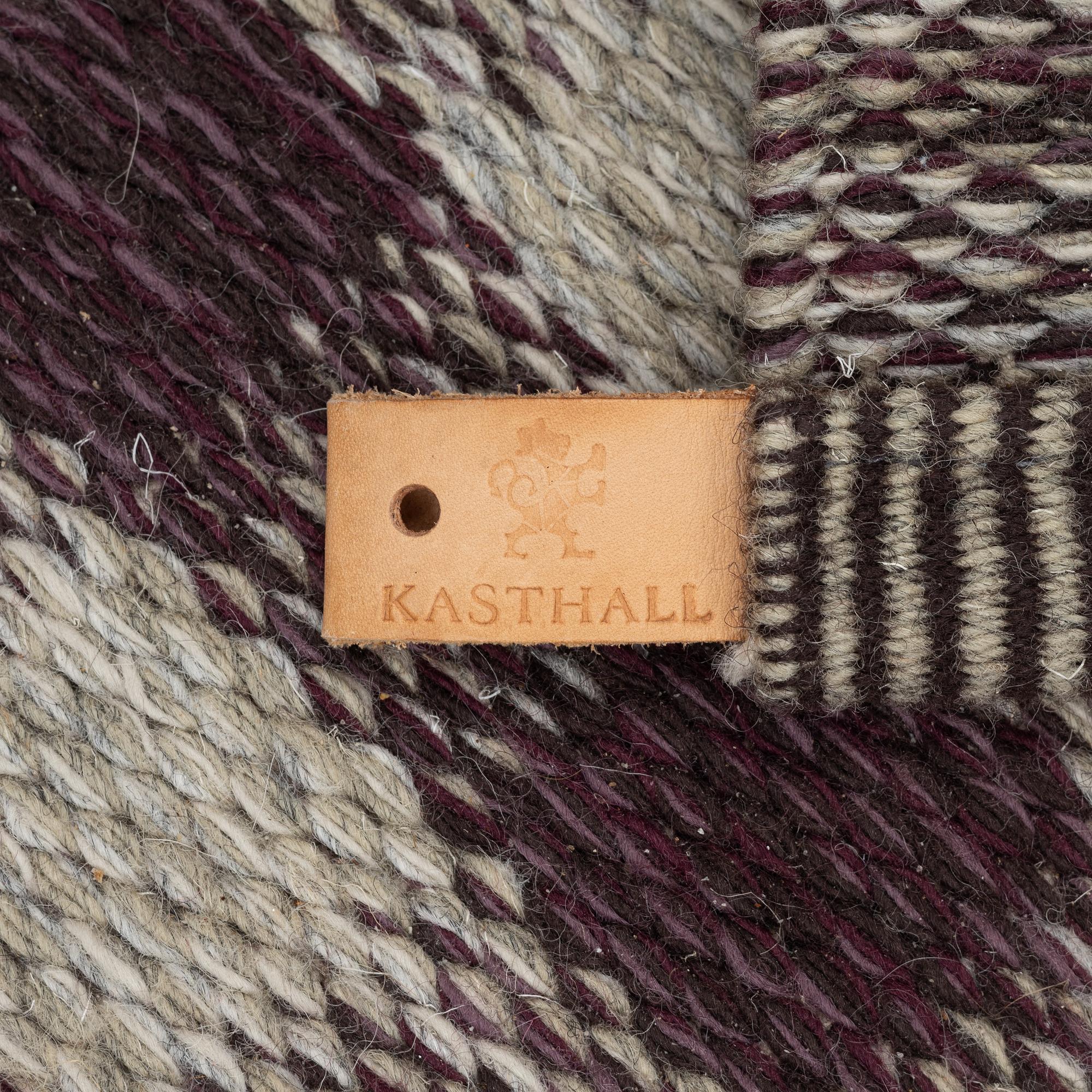 A flat weave "Vichy" carpet from Kasthall, c. 198 x 136 cm.