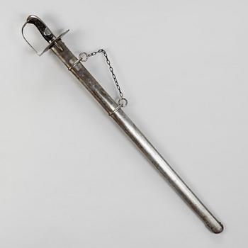 A 1780's British/Swedish 1808 pattern cavalry saber marked Osborne.