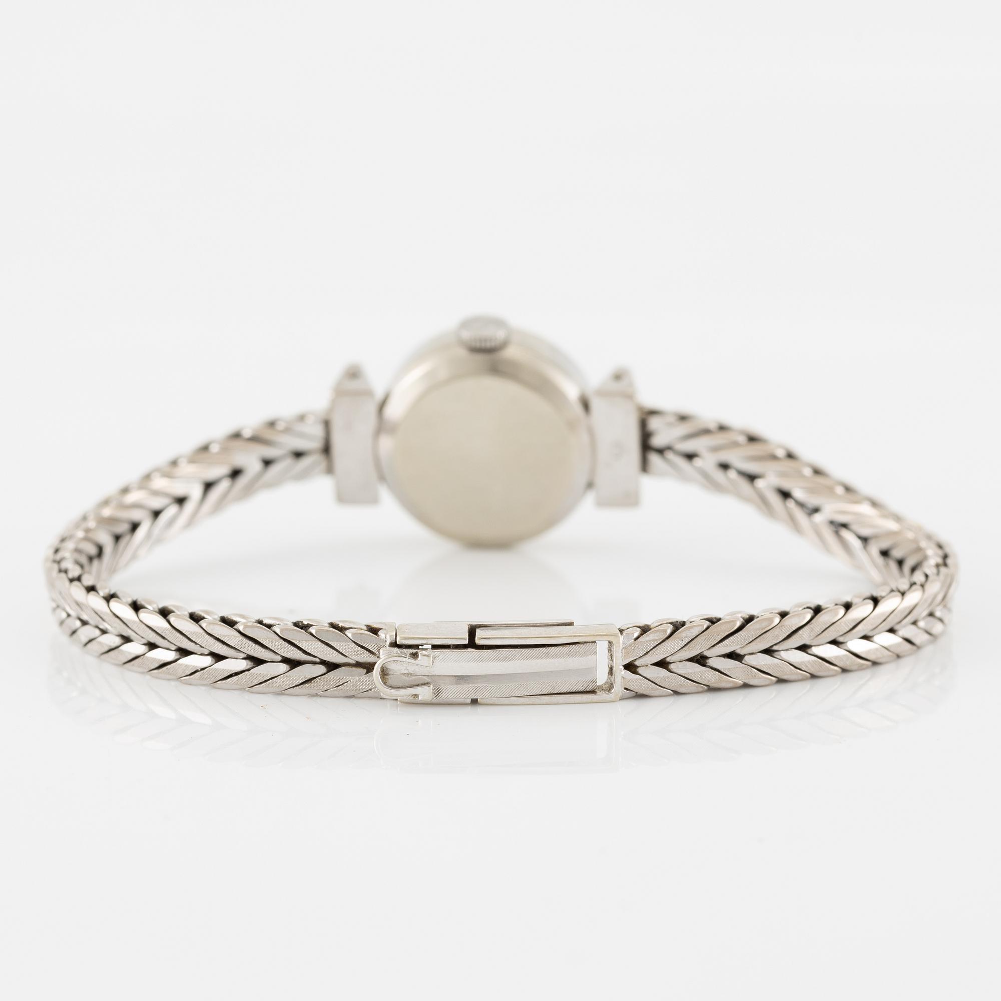 Omega, armbandsur, 18K guld, 17 mm.