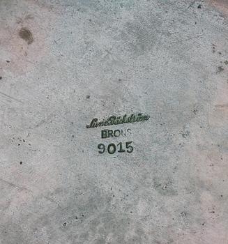 ASKFAT, brons, Sune Bäckström, troligen 1930-tal.