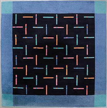 A rug by Ingrid Dessau for Kinnasand, late 20th century, 279 x 284 cm.