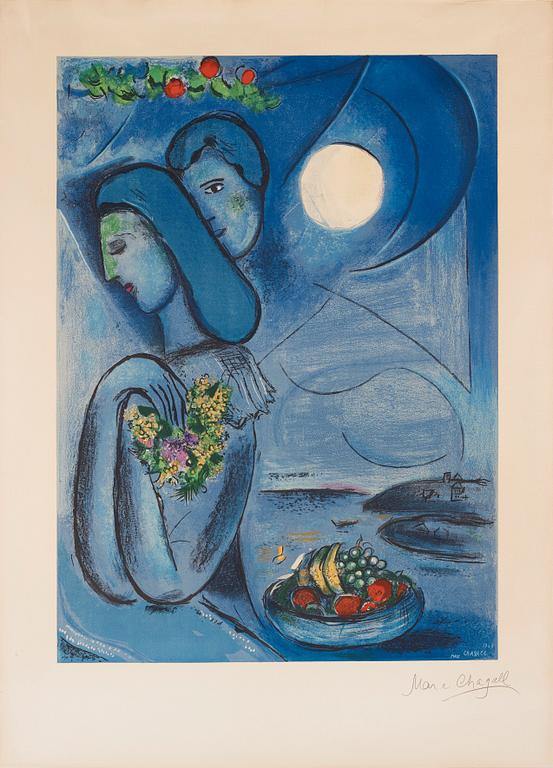Marc Chagall Efter, "Saint-Jean-Cap-Ferrat".