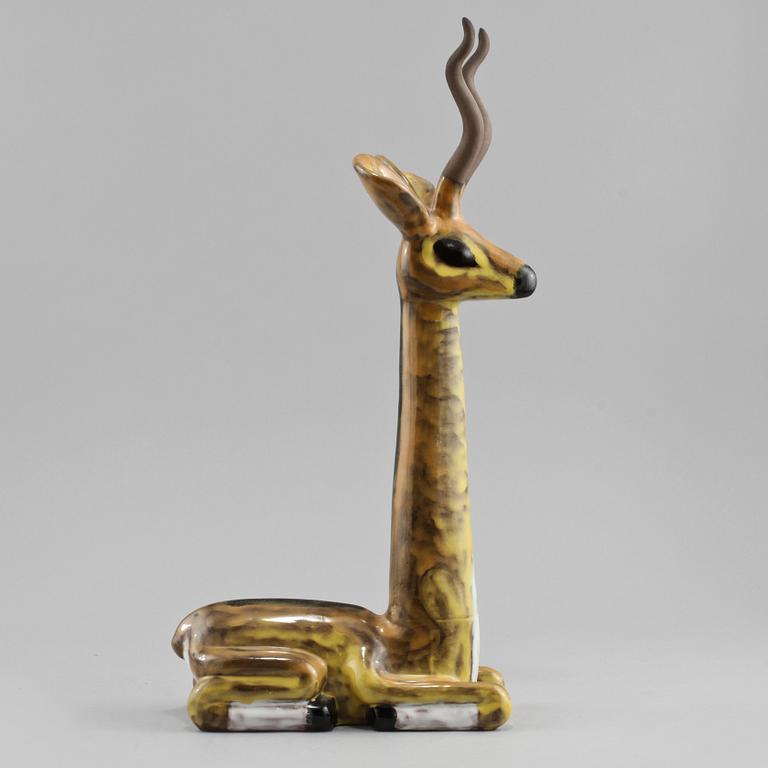 FIGUR, stengods, Vicke Lindstrand, Upsala-Ekeby, 1900-talets andra hälft.