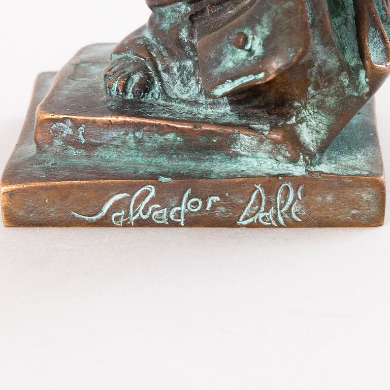 SALVADOR DALÍ, bronze, signed, numbered 120/VM. Stamped Gjuteri Airaindor Valsuani.
