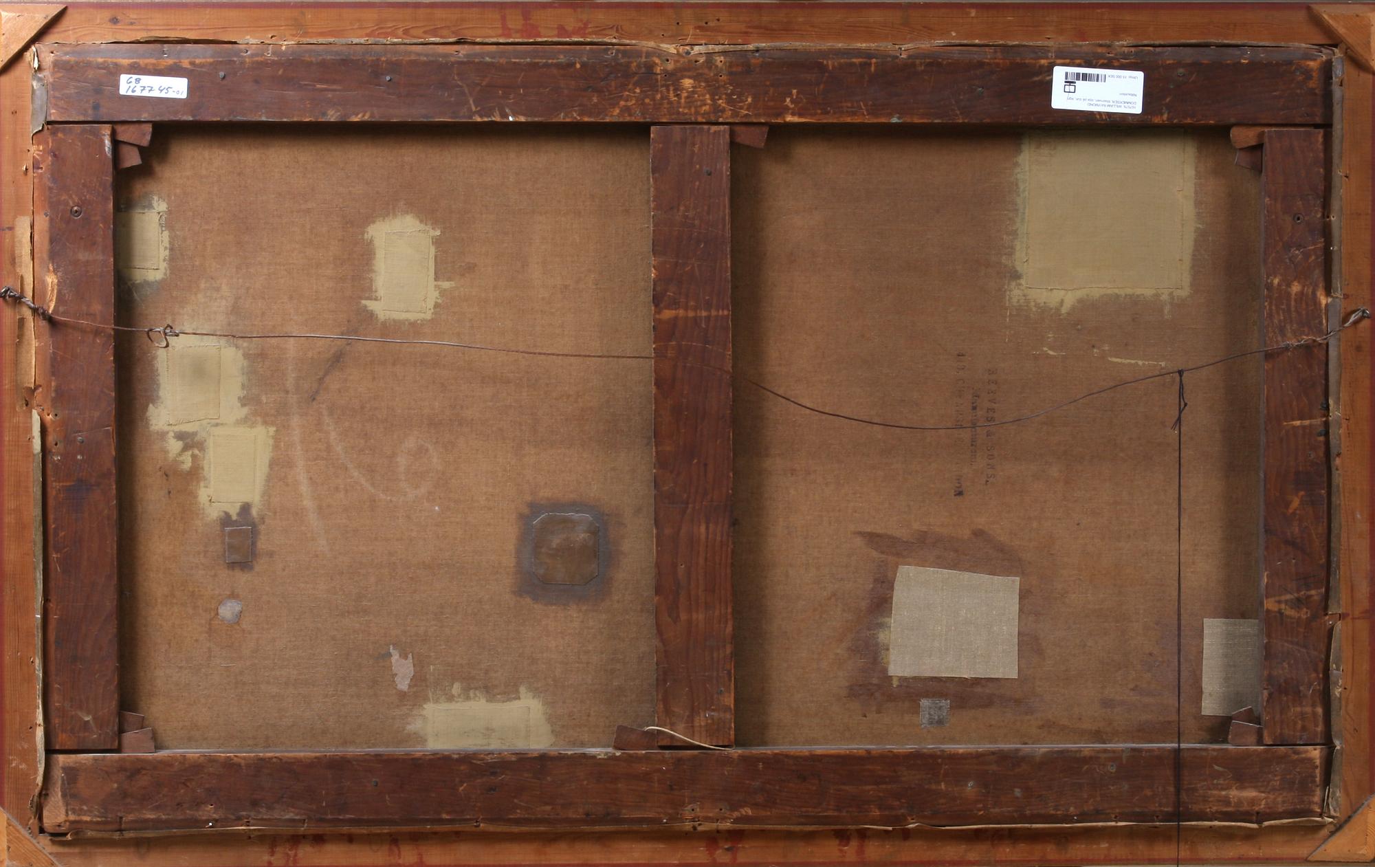 WILLIAM RAYMOND DOMMERSEN, tillskriven, olja på duk, sign.