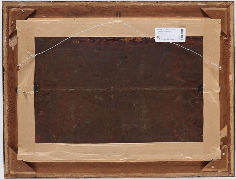 Willem van Nieulandt Attributed to, Christ preaching at the Temple.