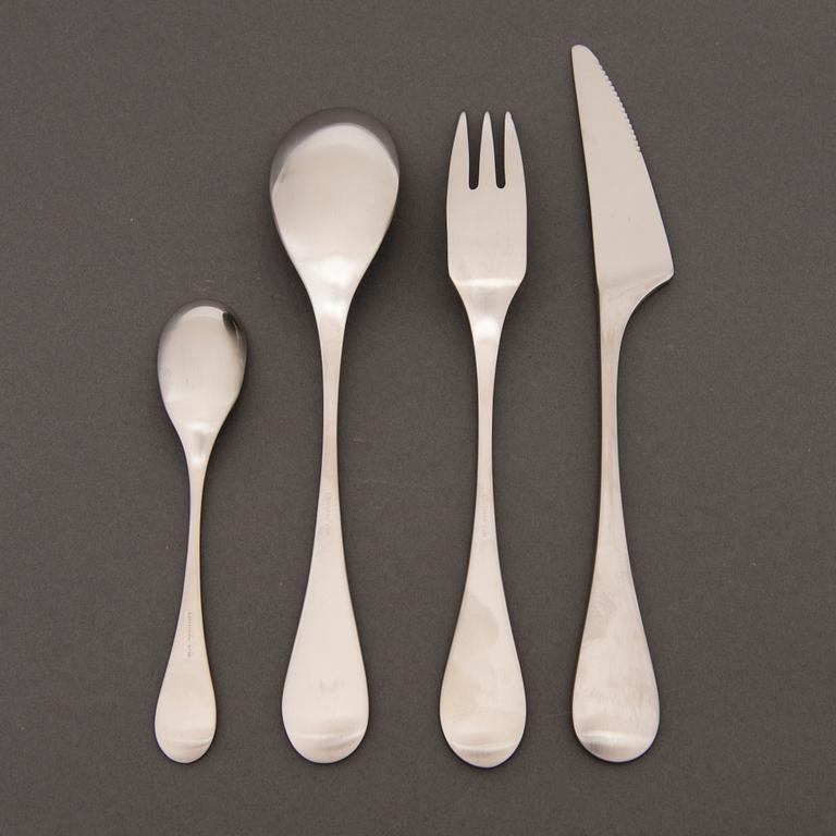 NANNY STILL, ATERINSARJA, 24 osaa, "Mango" Iittala, signeerattu alkuperäispakkaus Nanny Still 3/2 -03.