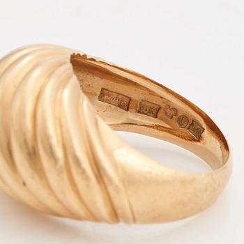 A ring by WA Bohlin, Stockholm, 1961.