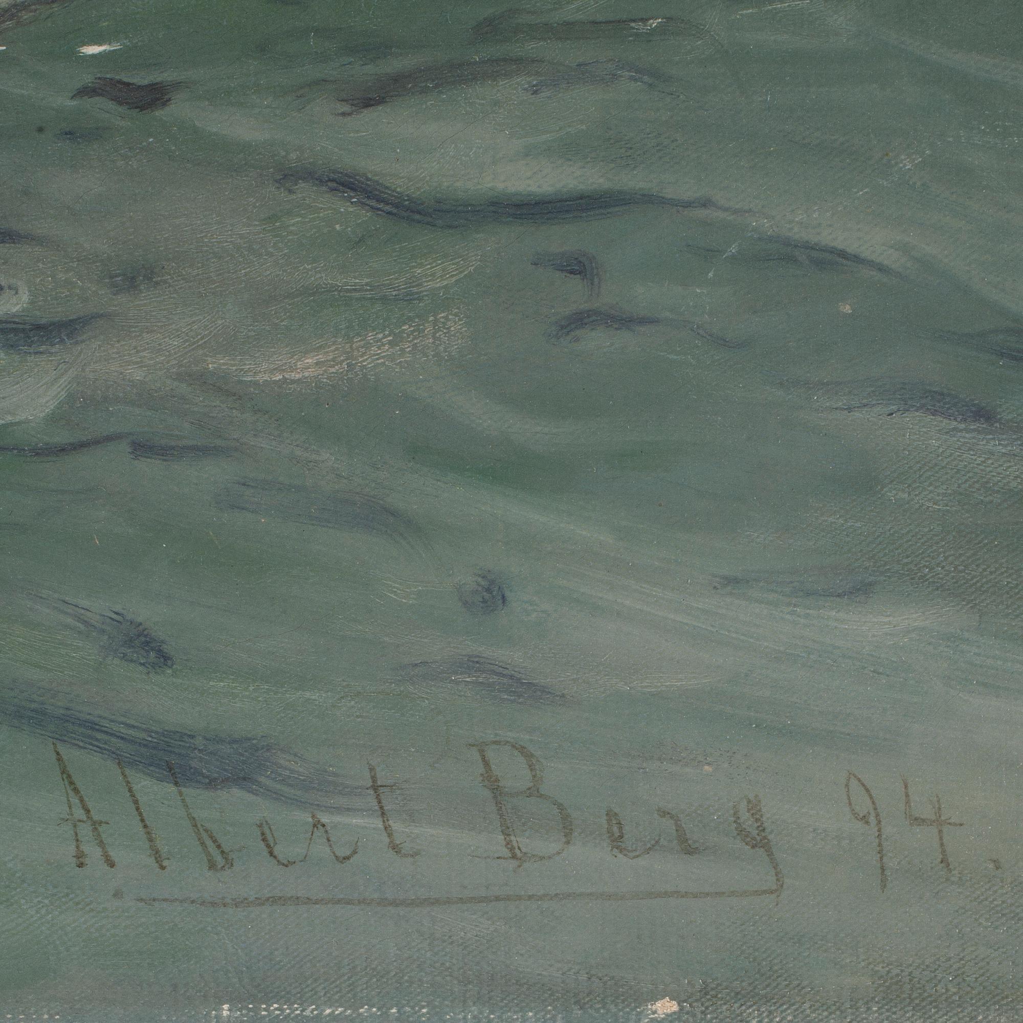 ALBERT BERG, olja på duk, sign o dat 94.