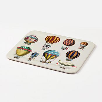 Piero Fornasetti, bricka, "Palloni", Milano, Italien.