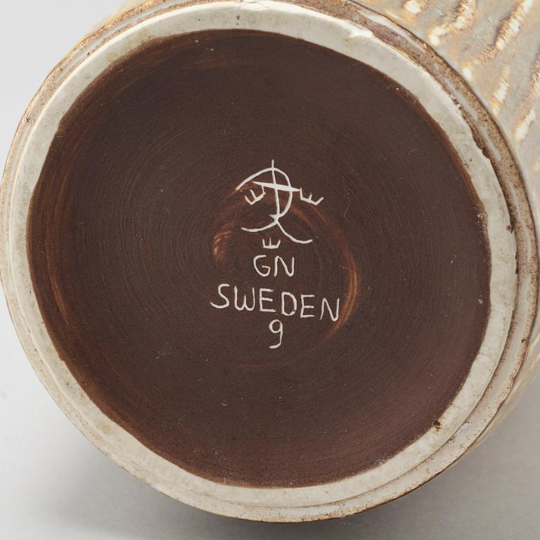 a stoneware vase, model "Rubus", Rörstrand.