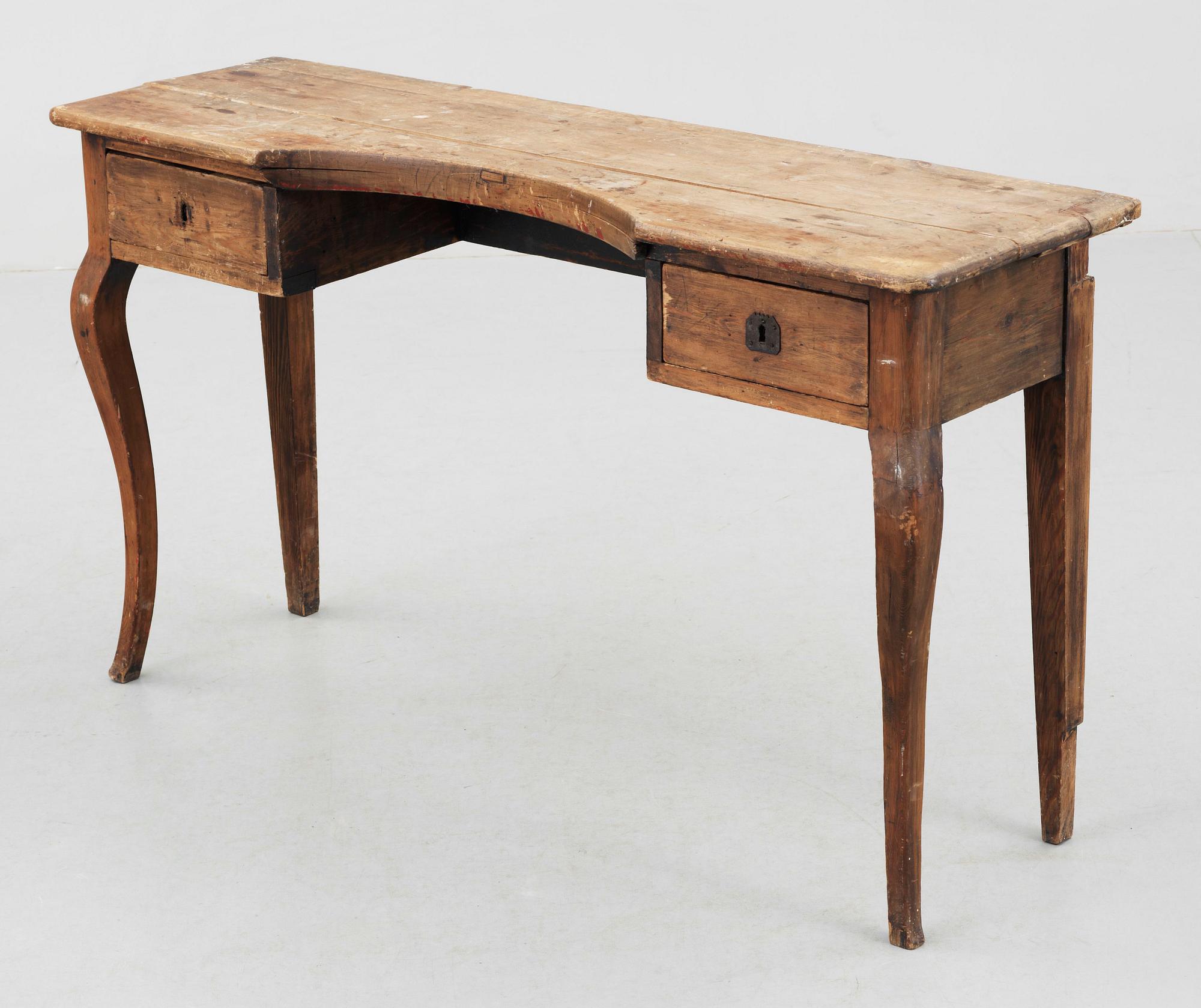 SKRIVBORD, delvis 1700-tal.