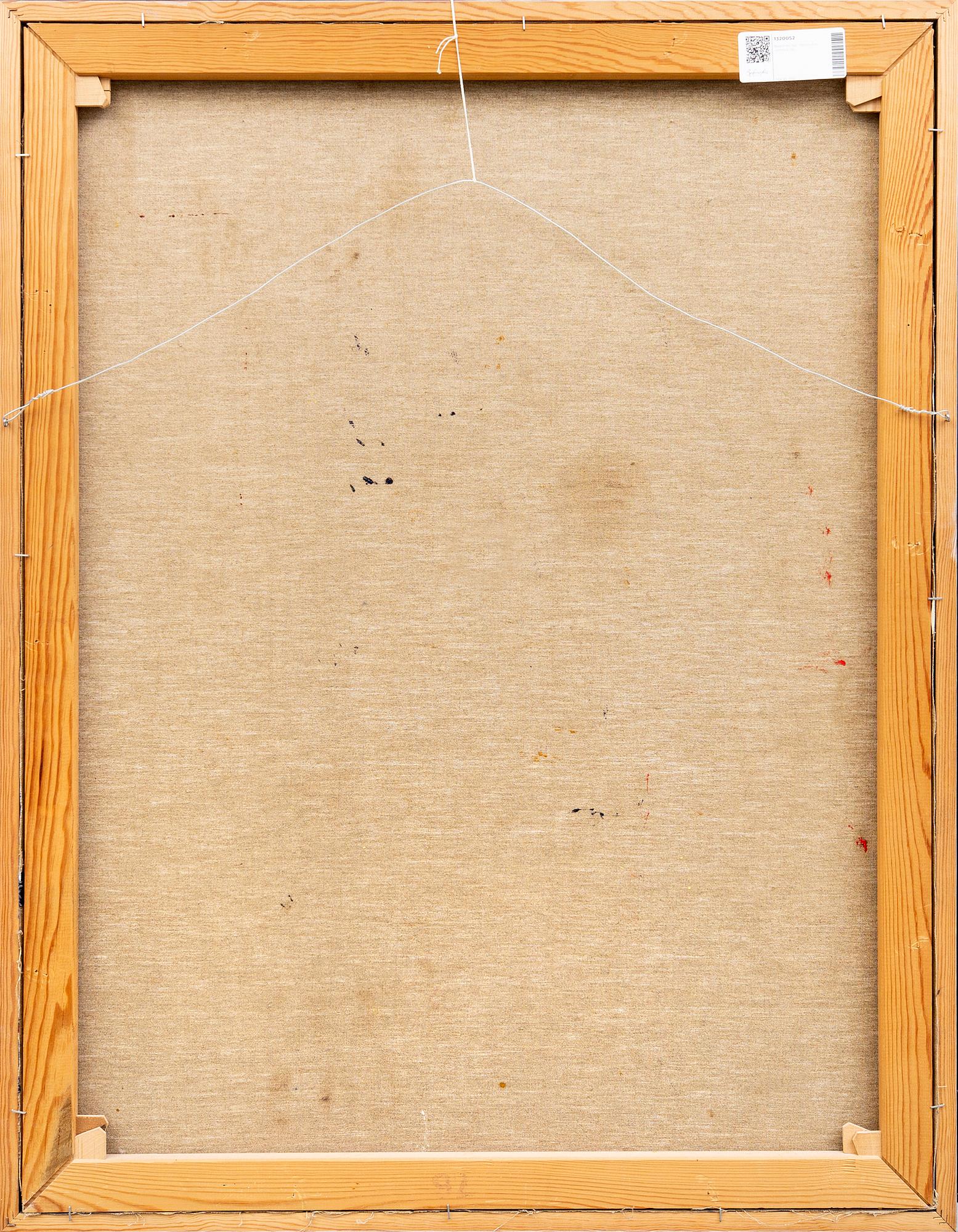 Madeleine Pyk, Oil on canvas, signed.