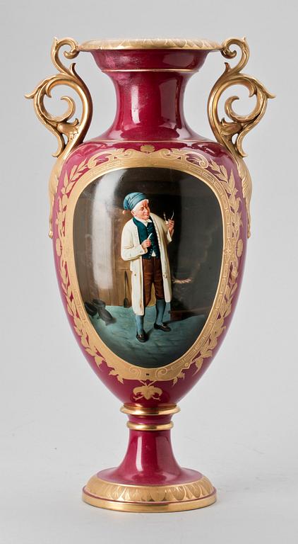 PRAKTURNA, flintgods, Gustafsberg 1887.