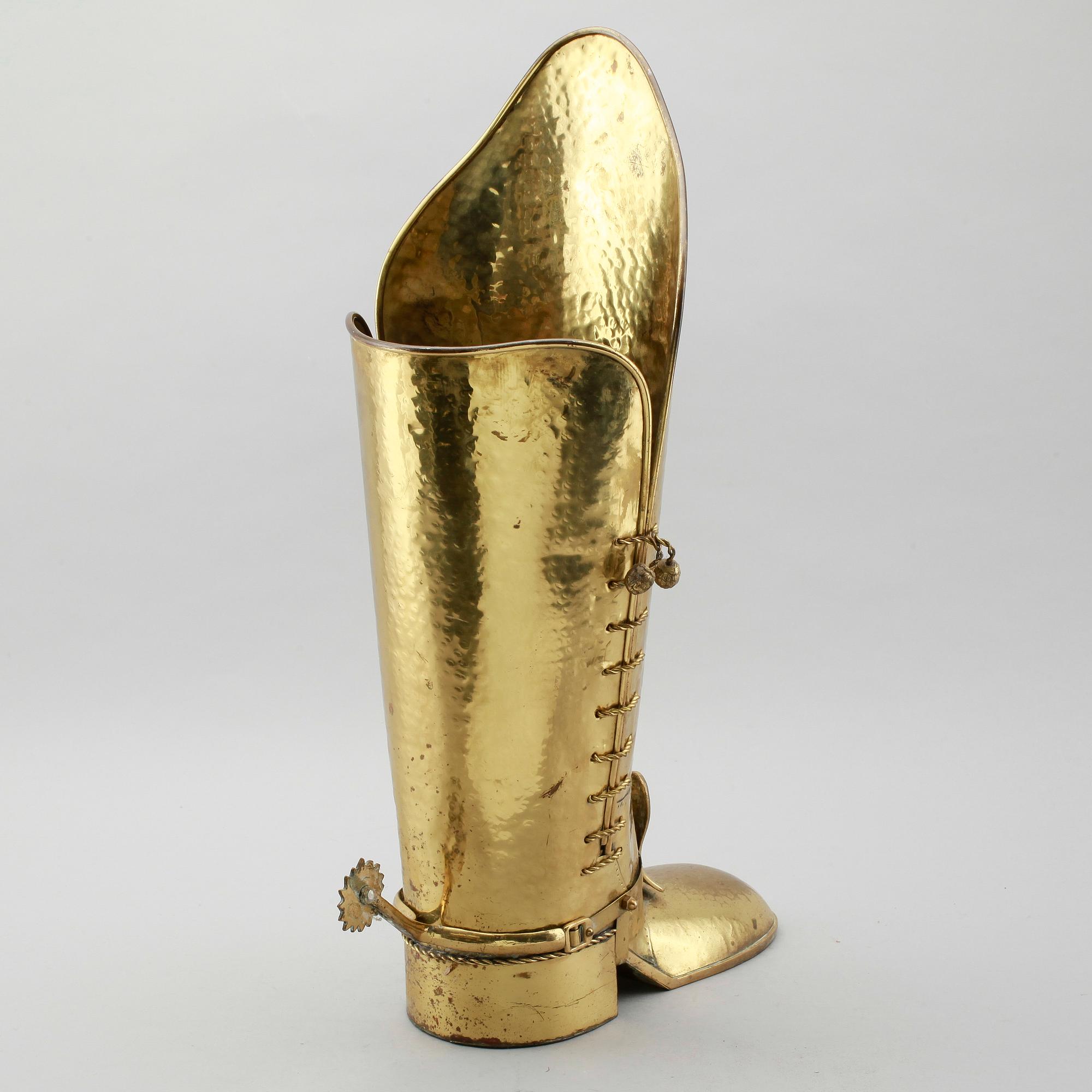 PARAPLYSTÄLL, mässing, 1800-talets andra hälft.