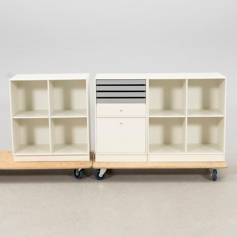 Peter J. Lassen, shelving system, 3 parts, Montana, Denmark.