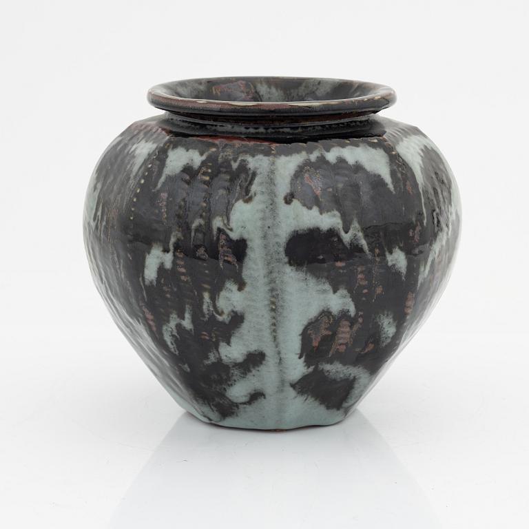 Tomas Anagrius, a stoneware vase, signed.