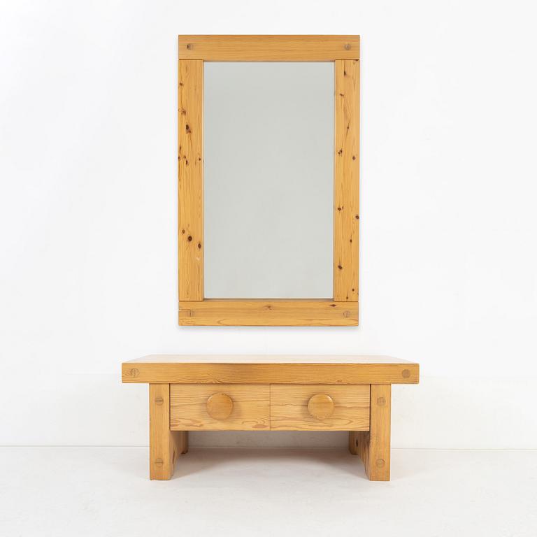 Ruben Ward, a mirror and dresser, AB Nybrofabriken, Fröseke, Sweden, 1970's.