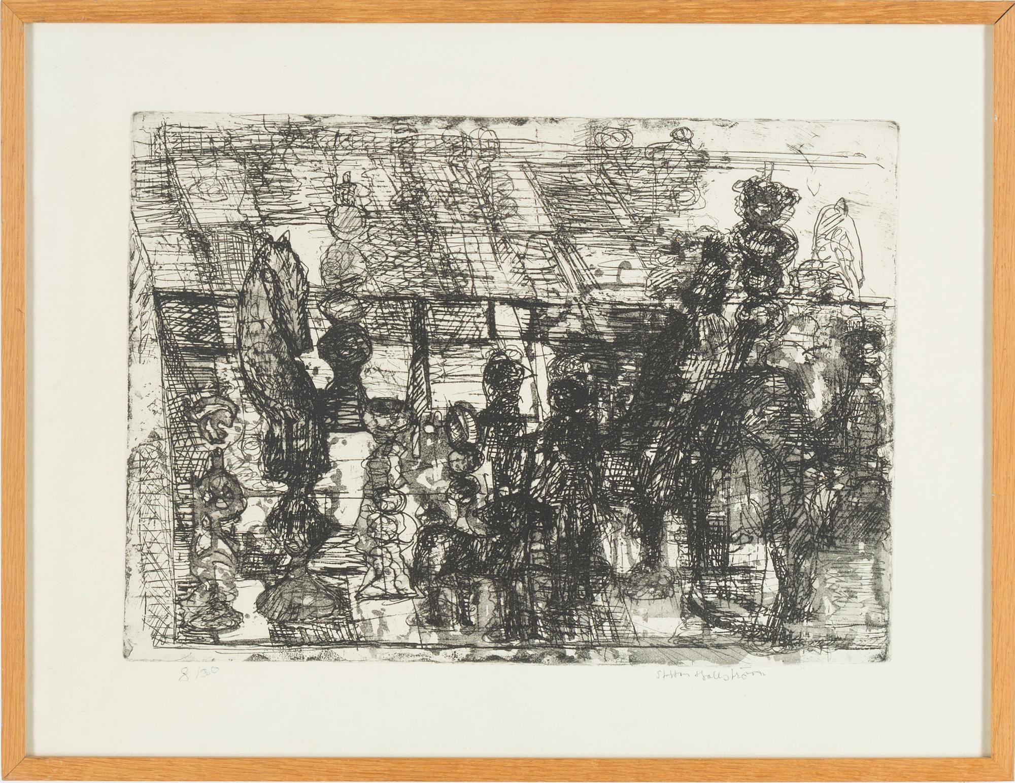 STAFFAN HALLSTRÖM, litography, signed and numbered 8/30.