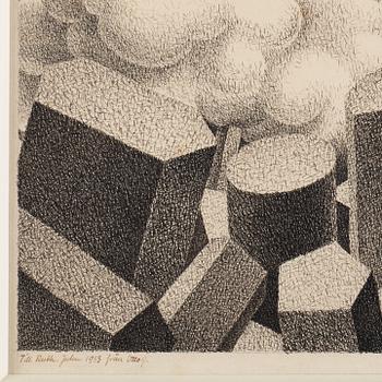 Otto G Carlsund, "Apocaplyptic landscape".