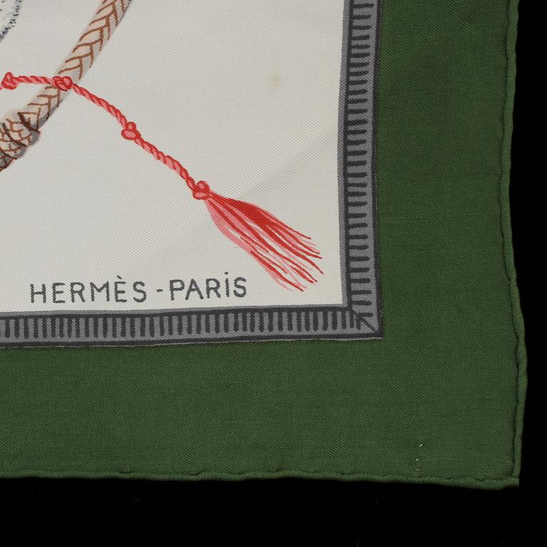 SCARF, siden, "Le Renard", Henri de Linares, Hermès, Paris, 1900-talets andra hälft.