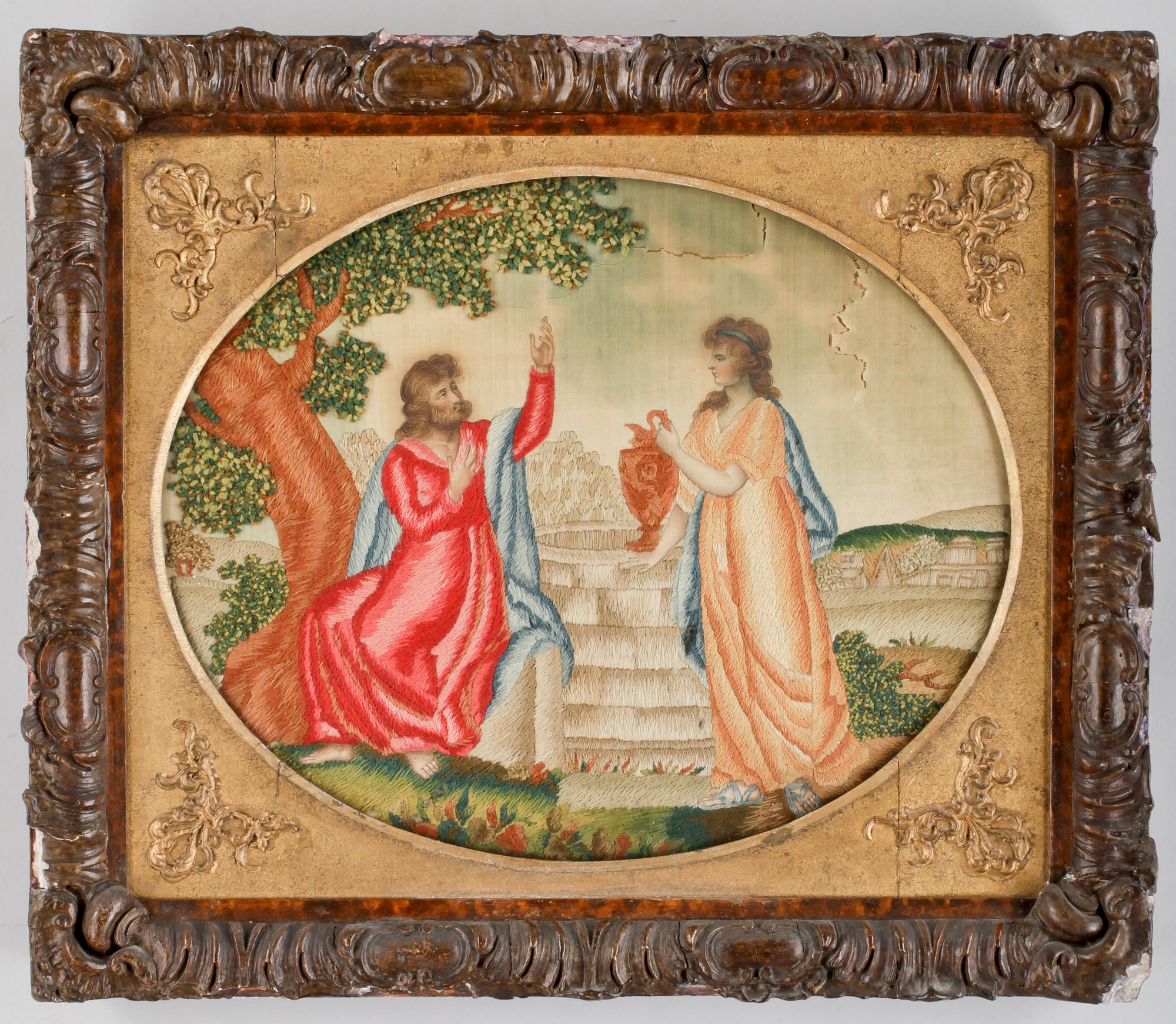 BRODERAD TAVLA, 1800-tal.