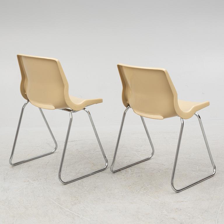 Svante Schöblom, chairs, 6 pcs, "Snille", 1970s.